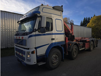 Hook lift truck Volvo FM12 420 8X2 HMF 2220 K4 