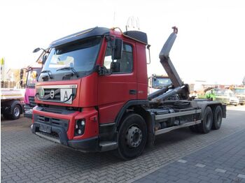Hook lift truck Volvo FMX 410 6x4 Abrollkipper Blatt/Blatt 