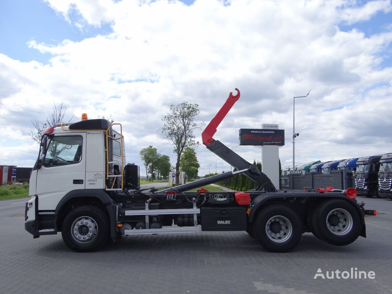 Hook lift truck Volvo FMX 450