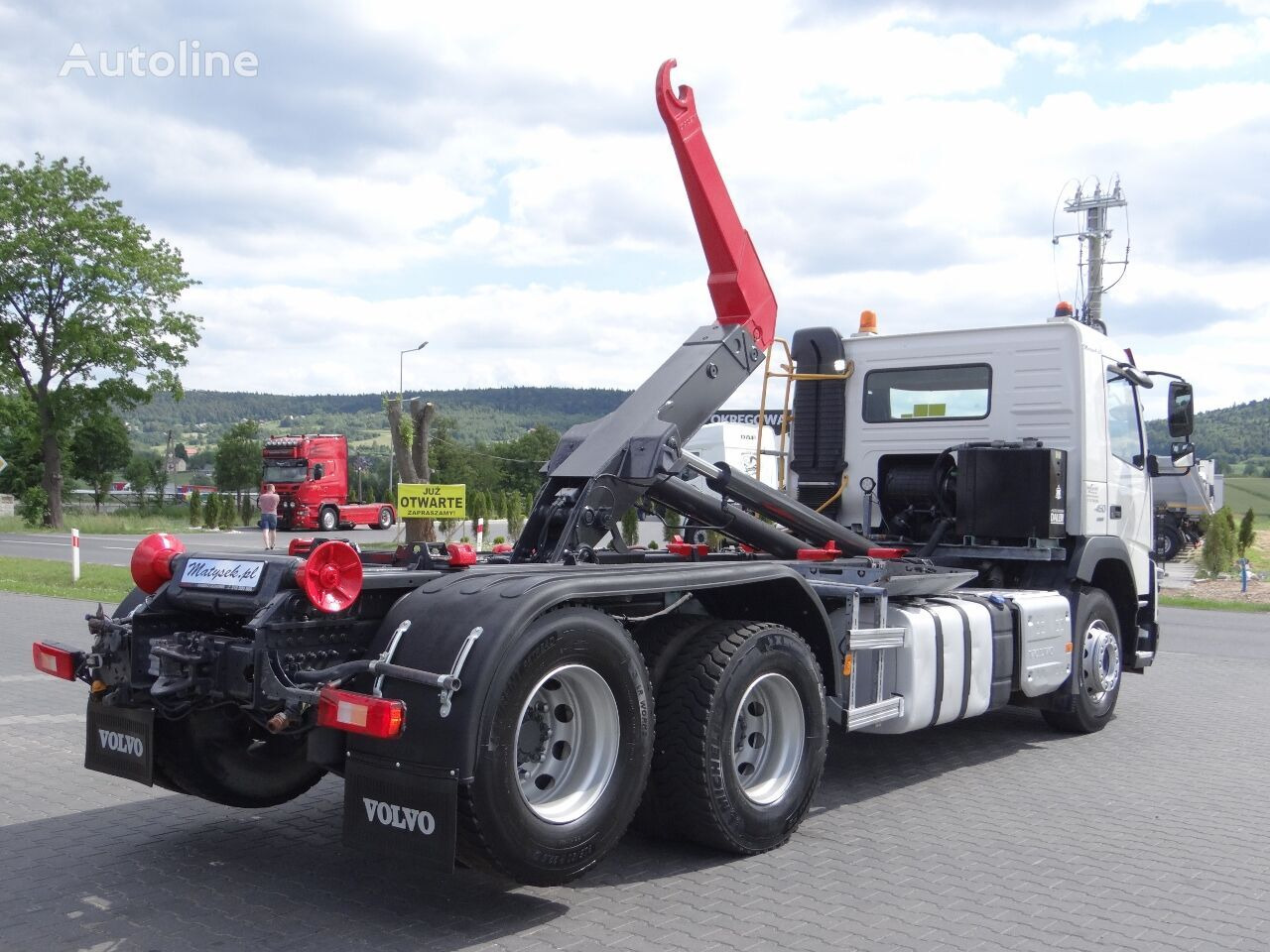 Hook lift truck Volvo FMX 450