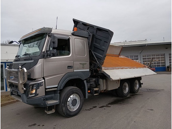 Hook lift truck Volvo FMX 500 6x6R T-RIDE 3-S-SeilAbrollkipperBORDMATI 