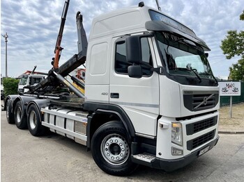 Hook lift truck Volvo FM 420 8x4 TRIDEM - PALLIFT 6m system - LIFT + STEERING AXLE - GLOBE - SLEEPERCABIN - BE TRUCK