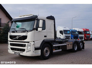 Hook lift truck  Volvo FM 450 6x2 EURO 5 HAKOWIEC JOAB OŚ SKRĘTNA I PODNOSZONA