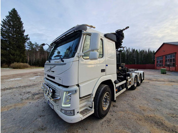 Hook lift truck Volvo FM 450 8x4*4 ARRIVING ! / HIAB 244EP-5 / XR 18 ton L=5100 mm