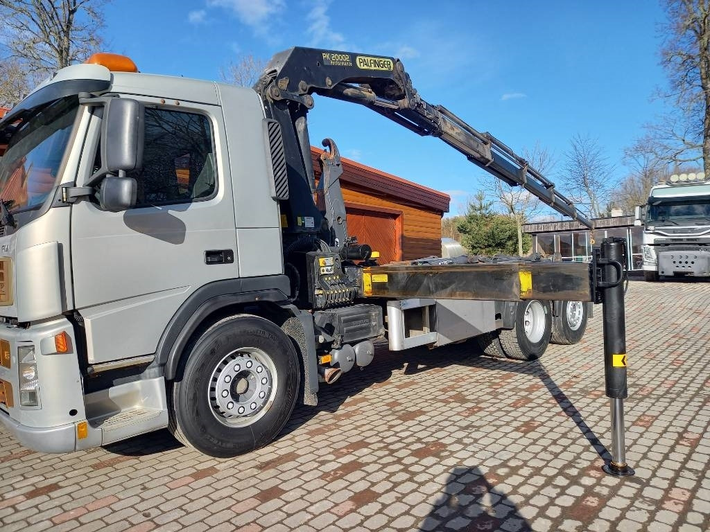 Hook lift truck Volvo FM, 6x2, 300, PALFINGER CRANE+HOOKLIFT