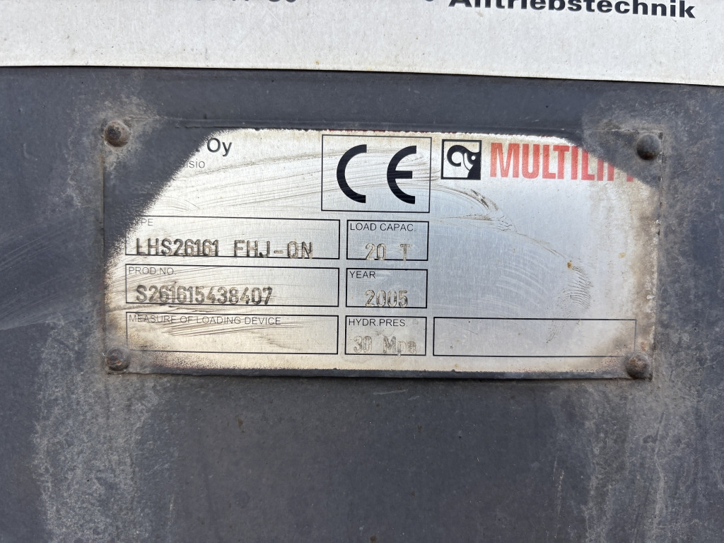 Hook lift truck Volvo FM 6x2 Abrollkipper