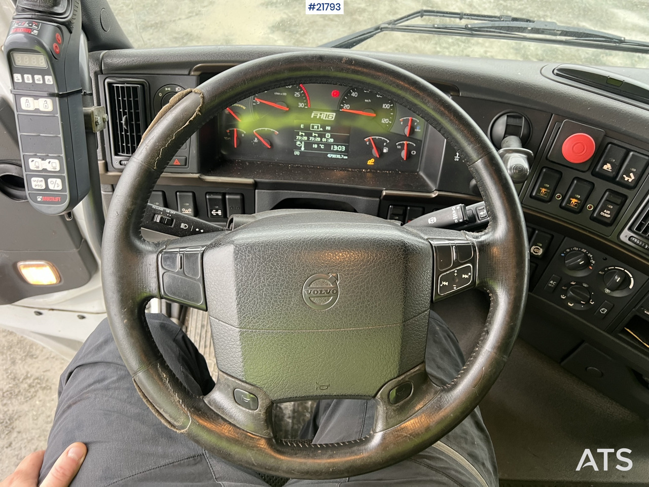 Hook lift truck Volvo Fh 16