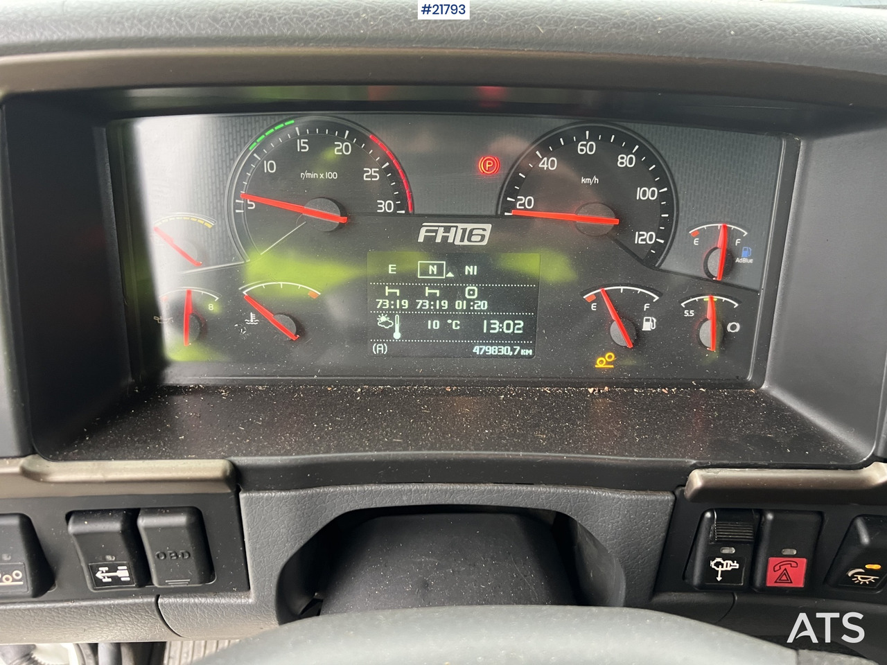 Hook lift truck Volvo Fh 16