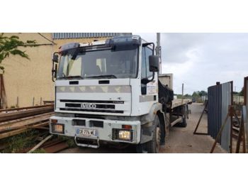 Dropside/ Flatbed truck, Crane truck IVECO 190E24: picture 1