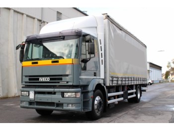 Curtainsider truck IVECO 190E35 Cursor RETARDER FAHRSCHULE NUR 382 TKM!!: picture 1