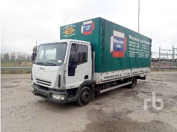 Curtainsider truck IVECO 80E17: picture 1