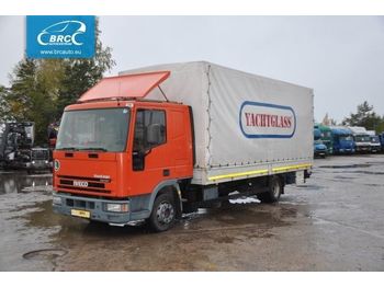 Curtainsider truck IVECO 90E21: picture 1