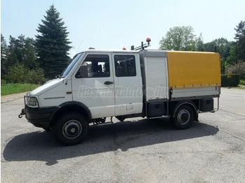 Curtainsider truck IVECO DAILY 40-10 4x4 DOKA P+P: picture 1