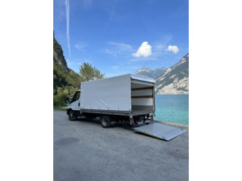 IVECO Daily 50 C 15 Curtain side + tail lift - Curtainsider truck: picture 3