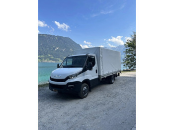 IVECO Daily 50 C 15 Curtain side + tail lift - Curtainsider truck: picture 1