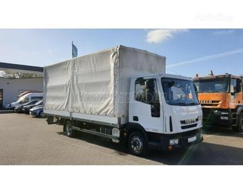 Curtainsider truck IVECO Eurocargo 75 E 16 Koffer+HF: picture 1