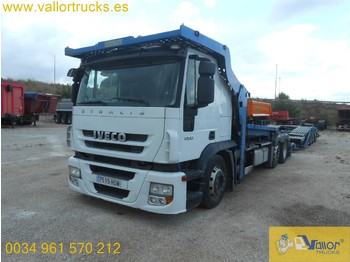 Autotransporter truck IVECO STRALIS AS190S45 PORTAVEHICULOS: picture 1