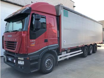 Curtainsider truck IVECO STRALIS AS260S42: picture 1