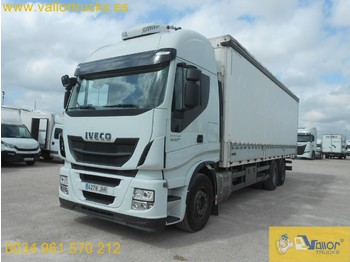 Curtainsider truck IVECO STRALIS AS260s42Y/PS: picture 1