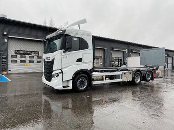 New Container transporter/ Swap body truck IVECO S-Way 260S57 ADR kontti auto: picture 1