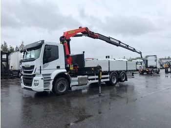 New Dropside/ Flatbed truck IVECO Stralis AD260S40 Valmis rautakauppa auto: picture 1