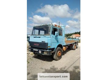 Dropside/ Flatbed truck IVECO Turbostar 190.30 left hand drive 6X2 26 ton ZF manual: picture 1