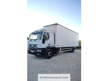 Isothermal truck IVECO Eurotech 190E27 R left hand drive ZF manual 19 ton tail lift