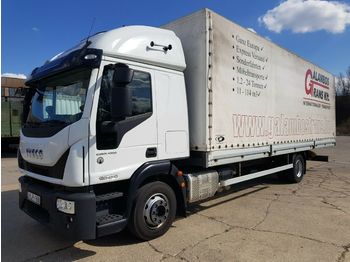 Curtainsider truck Iveco 120S25: picture 1