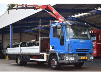 Dropside/ Flatbed truck Iveco 120 EL 17 Eurocargo, Manuel, 7t/m Amco, Steel springs, 11990 kg: picture 1