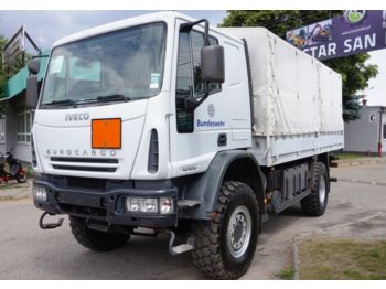 Curtainsider truck Iveco 140E 24 4x4 Pritsche ( BW ) MILITARY TRUCK: picture 1