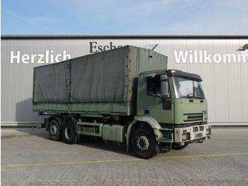 Curtainsider truck Iveco 240 E 38 Pritsche / Plane: picture 1