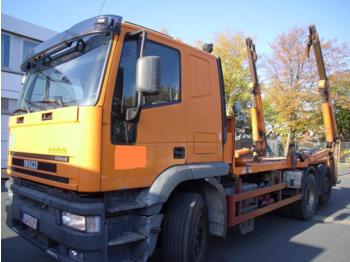 Skip loader truck Iveco  260 - 400 Absetzmulde / Silosteller Intarder: picture 1