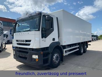 Box truck Iveco *360*EURO 5 EEV*KOFFER*3.ACHS*LENK/LIFTACHSE*: picture 1