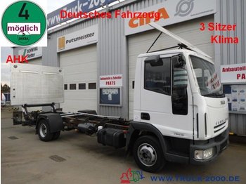 Cab chassis truck Iveco 75E15 EuroCargo LBW*AHK*Klima*1.Hand  Tempomat: picture 1