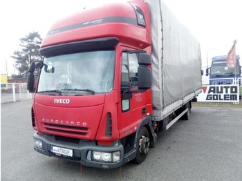 Curtainsider truck Iveco 75E18: picture 1