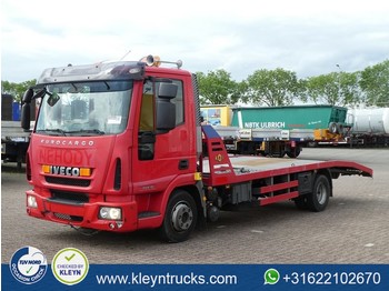 Autotransporter truck Iveco 75E18 EUROCARGO manual airco winch: picture 1