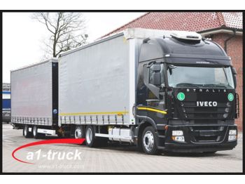 Curtainsider truck Iveco AS260S45Y Jumbozug, Euro5 EEV, 118 cbm.: picture 1