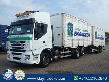 Container transporter/ Swap body truck Iveco AS440S45 STRALIS eev 6x2 intarder: picture 1
