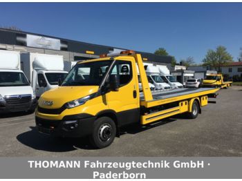 New Autotransporter truck Iveco DAILY 72C18 Schiebeplateau Luftfederung: picture 1