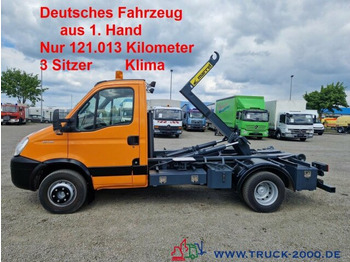 Iveco Daily 65C18 K City Abroller Nur 121.013 KM Klima - Hook lift truck: picture 1