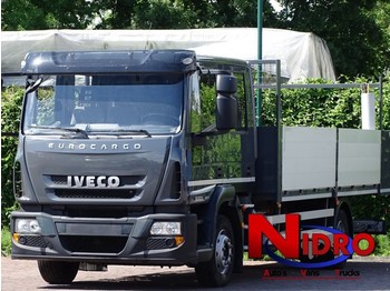 Dropside/ Flatbed truck Iveco EUROCARGO 120E18 EEV DC 7-PERS 54.000 KM: picture 1