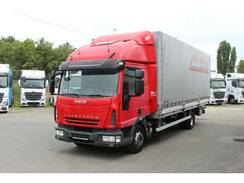 Curtainsider truck Iveco EUROCARGO 120EL22, SLEEPING BODY: picture 1