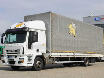 Curtainsider truck IVECO EuroCargo 150E