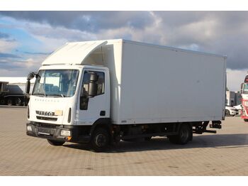 Box truck Iveco EUROCARGO 75E18, EURO 5 EEV, HYDRAULIC LIFT: picture 1