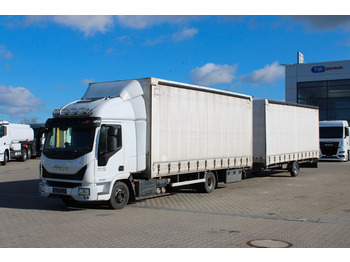 Curtainsider truck Iveco EUROCARGO 75E210, EURO 6 + AGADOS (2019): picture 1