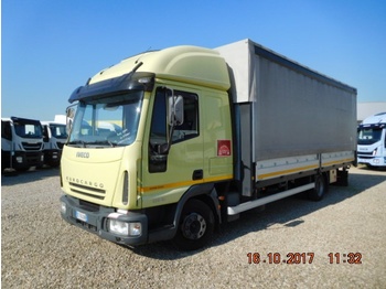 Curtainsider truck Iveco EUROCARGO 90E18: picture 1