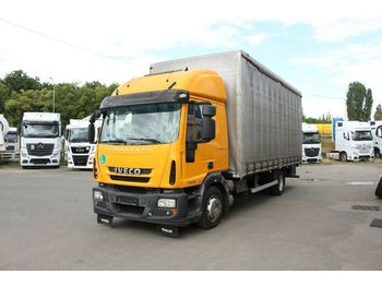 Curtainsider truck Iveco EUROCARGO ML 120E22 EURO 5, CARRIER FOR FORKLIFT: picture 1