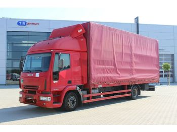 Curtainsider truck Iveco EUROCARGO ML 120E24, SLEEPING CABIN: picture 1