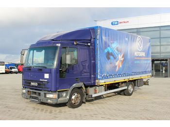 Curtainsider truck Iveco EUROCARGO TECTOR ML 75E15, 80% PNEU: picture 1