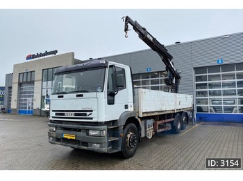 Crane truck Iveco EUROTECH 240e38 Active Day, Euro 2, // Steel - Air - HIAB Crane - Manual gearbox: picture 1